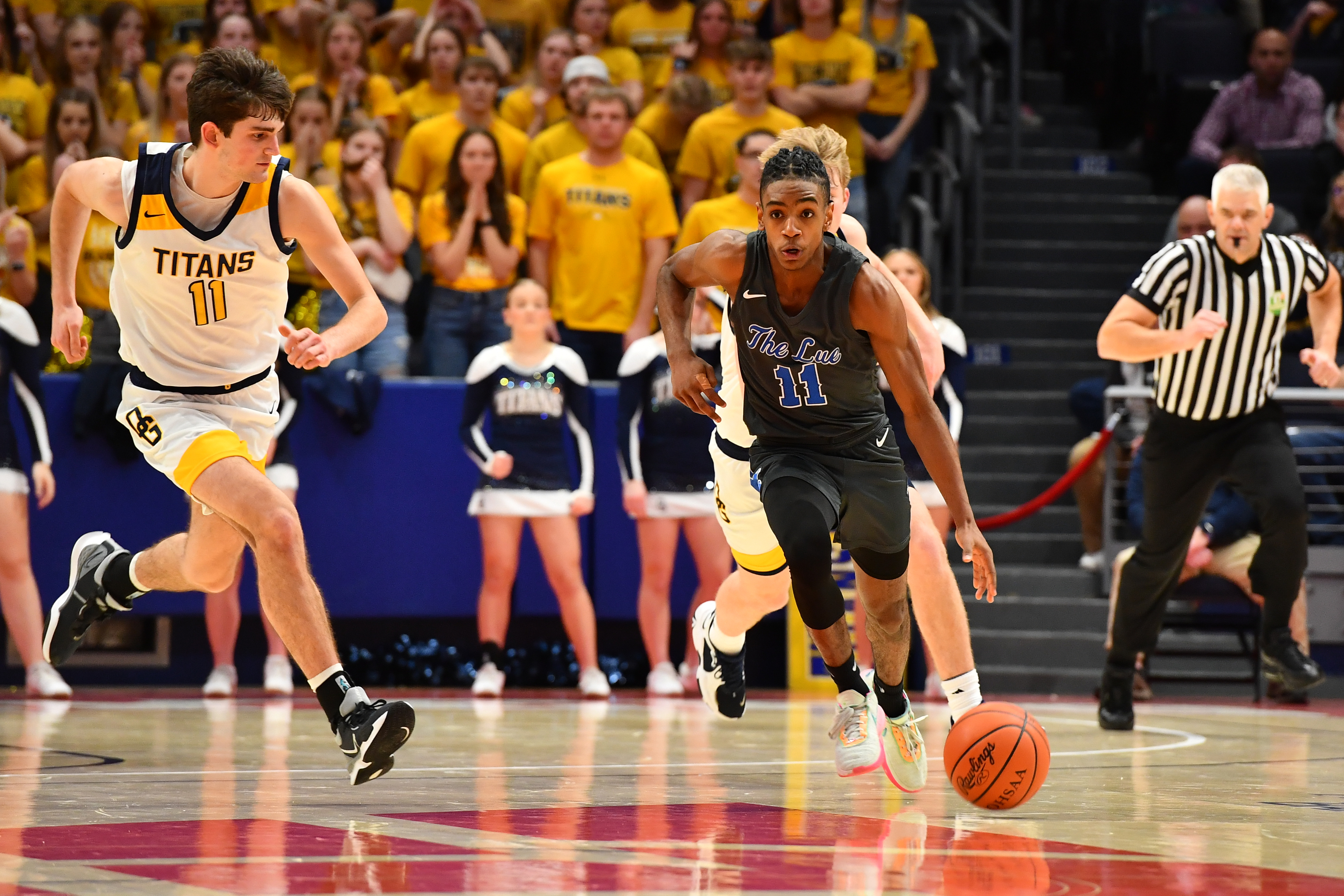 Lutheran East vs Ottawa-Glandorf boys basketball state championship Ben Jackson50